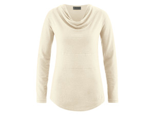 Women's Blouse, Hemp, Cotton DH250 - NATUR M