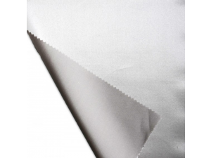 Silk flat sheet, Thicker silk - SILVER / 28 momme (mm)