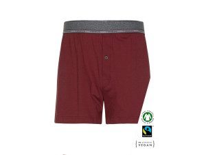 BIO Cotton Men Slip pants - BORDEAUX RED
