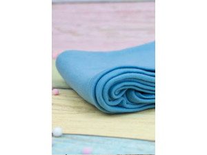 ECO Merino Baby blanket - BLUE 70 x 80 cm