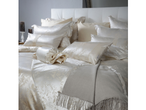 HERITAGE Silk Bed linen - Medium Heavy Jacquard silk / 28 momme (mm)  