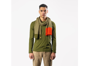 ECO Cotton Scarf GREEN