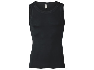 BIO Merino Silk Man Sleeveless TS- BLACK