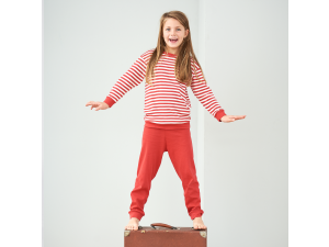 ECO Kid's Cotton Pajamas - RED