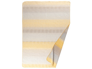 ECO Cotton blanket, 150 x 200 cm - YELLOW