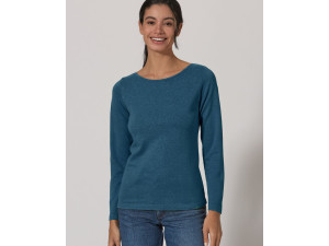 ECO Merino Silk Women's sweater - RED