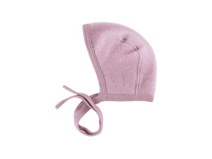 ECO Merino Baby's cap, fleece - PINK - size 50 to 86