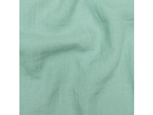 Linen Fabric - GREEN Prewashed - 150 g/m2, width 245 cm  