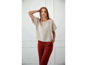 Women's Linen Blouse - MORE COLORS