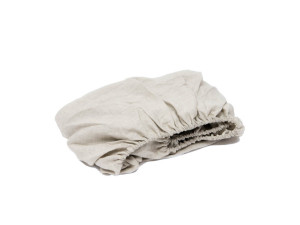 Linen fitted sheet - NATURAL