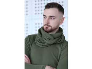 ECO Merino Men´s scarv, infinity - GREEN