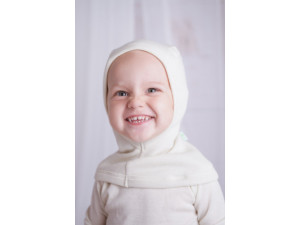 ECO Merino Children´s cap - NATURAL
