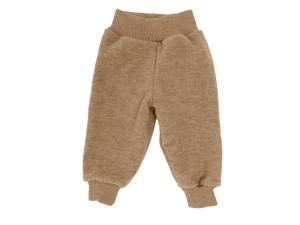 ECO Merino Baby's pants, boiled wool - BEIGE - size 74 to 116