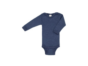 ECO Merino Silk Babys's body - BLUE - size 50 to 104