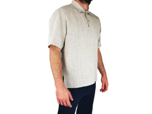 Linen Men polo shirt - MORE COLORS