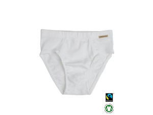 BIO Cotton boy underpants, WHITE - 104 to 164