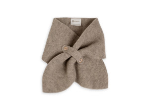 ECO Merino Children's scarf - WALNUT BROWN 