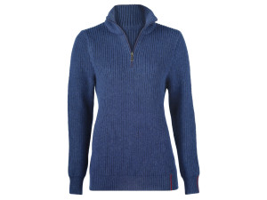 ECO Merino Silk Women's sweater - BLUE